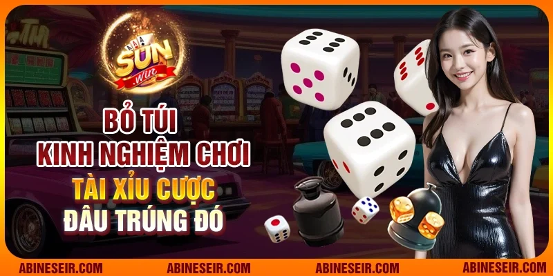 Bỏ túi kinh nghiệm chơi tài xỉu cược đâu trúng đó