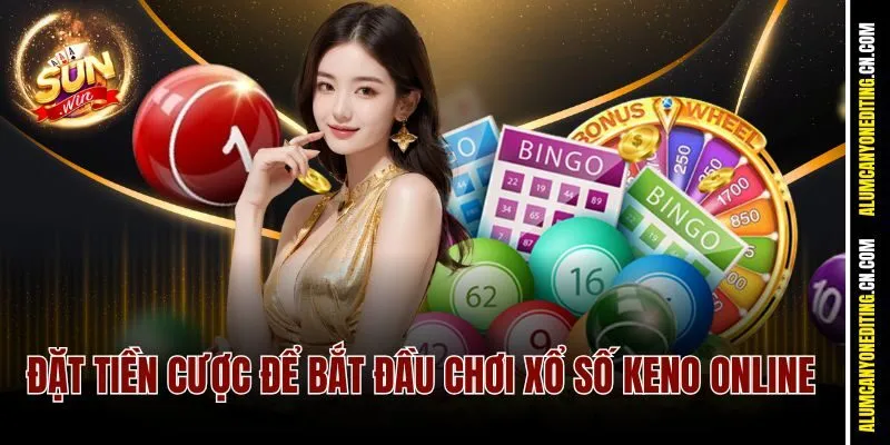 Đặt tiền cược để bắt đầu chơi Xổ số Keno Online